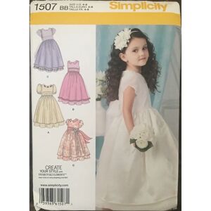 Simplicity Children Dressmaking Pattern 1507 - Children Dressmaking Pattern Simplicity Children Dressmaking Pattern 1507 - Children Dressmaking Pattern