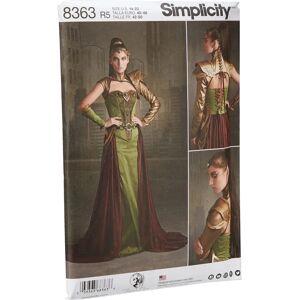 Simplicity Model 8363R5 Fantasy Ranger Costume Pattern Simplicity Model 8363R5 Fantasy Ranger Costume Pattern