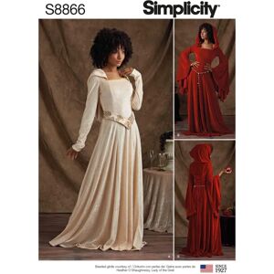 Simplicity Pattern 8866 - Dress & Costume Sewing Simplicity Pattern 8866 - Dress & Costume Sewing