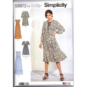 Simplicity Misses' Pullover Dress Sewing Pattern - Clothing Pattern Simplicity Misses' Pullover Dress Sewing Pattern - Clothing Pattern