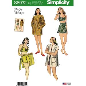 Simplicity 8932 Vintage Beachwear Sewing Pattern - Sewing Pattern Simplicity 8932 Vintage Beachwear Sewing Pattern - Sewing Pattern