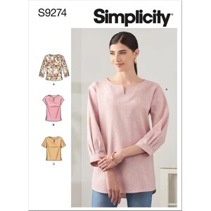 Simplicity S9274 Misses' Tops Sewing Pattern - Sewing Pattern Simplicity S9274 Misses' Tops Sewing Pattern - Sewing Pattern