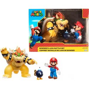 Jakks Mario vs. Bowser Lava Battle 3-Pack 6-15 cm (JPA64512) Jakks Mario vs. Bowser Lava Battle 3-Pack 6-15 cm (JPA64512)