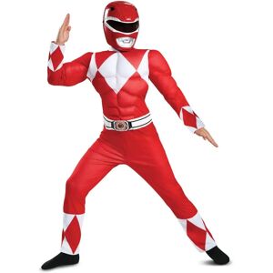 Disguise Czerwony Power Rangers superbohater kostium - 7-8 lat Disguise Czerwony Power Rangers superbohater kostium - 7-8 lat