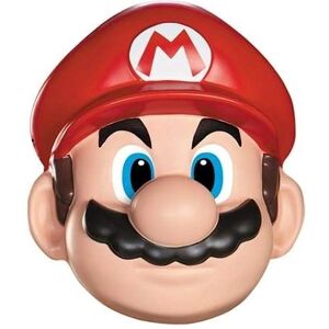 Nintendo Mario Costume Mask - Red Deluxe Adult Nintendo Mario Costume Mask - Red Deluxe Adult