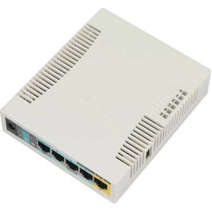 Routeur WiFi Mikrotik RB951Ui-2HnD - PoE - Blanc - Publicité Routeur WiFi Mikrotik RB951Ui-2HnD - PoE - Blanc - Publicité