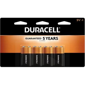 Duracell - MN16B4DW - 9-Volt - 4-Pack - Batteries Duracell - MN16B4DW - 9-Volt - 4-Pack - Batteries
