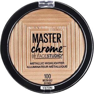 Highlighter Master Chrome Molten Gold de Maybelline - Publicité Highlighter Master Chrome Molten Gold de Maybelline - Publicité