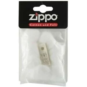 Zippo Algodão e Feltro - Acessórios de Manutenção Zippo Algodão e Feltro - Acessórios de Manutenção