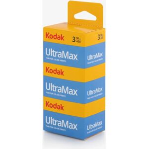 Kodak UltraMax 400 - 3 Pack 36 Exposures - Photographic Film Kodak UltraMax 400 - 3 Pack 36 Exposures - Photographic Film