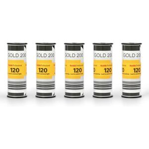 Kodak Gold 200 120 Film - Medium Format, 5 Pack - Film Kodak Gold 200 120 Film - Medium Format, 5 Pack - Film