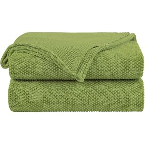 Piccocasa Soft Cotton Knitted Sofa Bed Throw - Decor & Colors Piccocasa Soft Cotton Knitted Sofa Bed Throw - Decor & Colors