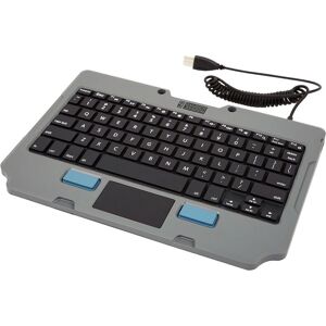 Gamber-Johnson 7160-1449-00 - Clavier - Anglais US - Pavé tactile - Noir, Gris Gamber-Johnson 7160-1449-00 - Clavier - Anglais US - Pavé tactile - Noir, Gris