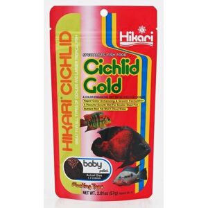 Hikari Cichlid Gold Aquarium Fish Food - Floating Baby Pellets - 57g Hikari Cichlid Gold Aquarium Fish Food - Floating Baby Pellets - 57g