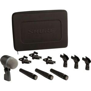 Shure DMK57-52 Microphone Kit - Black - Drum Microphones & Accessories Shure DMK57-52 Microphone Kit - Black - Drum Microphones & Accessories