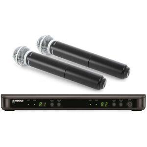 Shure Wireless Microphone System - Double Receiver & SM58 Microphones Shure Wireless Microphone System - Double Receiver & SM58 Microphones