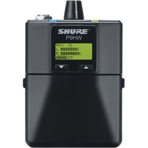 Shure P9HW Trådløst Mikrofon System - Bærbar kroppspakke mottaker, opptil 40MHz RF-bredde Shure P9HW Trådløst Mikrofon System - Bærbar kroppspakke mottaker, opptil 40MHz RF-bredde