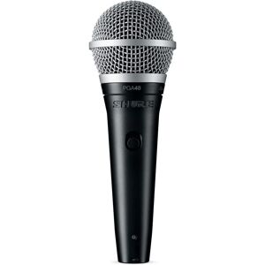 Shure PGA48-XLR Black Cardioid Dynamic Microphone - Microphone Shure PGA48-XLR Black Cardioid Dynamic Microphone - Microphone