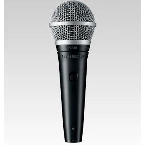 Shure PGA48-XLR Black Cardioid Dynamic Microphone - Microphone Shure PGA48-XLR Black Cardioid Dynamic Microphone - Microphone
