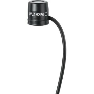 Micro cravate noir Shure WL183M - Micro de Lavelier - Publicité Micro cravate noir Shure WL183M - Micro de Lavelier - Publicité