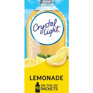 Mélange de boisson sans sucre Crystal Light Citron - Mélange de boisson - Publicité Mélange de boisson sans sucre Crystal Light Citron - Mélange de boisson - Publicité