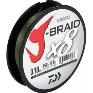 Daiwa J-Braid X8 150m - Dark Green - Fishing Line Daiwa J-Braid X8 150m - Dark Green - Fishing Line