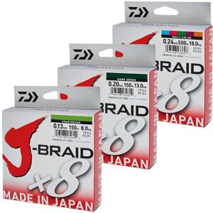 Daiwa J-Braid X8 300m - 40lb 0.24mm Dark Green - Fishing Line Daiwa J-Braid X8 300m - 40lb 0.24mm Dark Green - Fishing Line