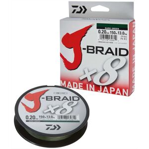 Daiwa J-Braid 8 300m - 103lb - Dark Green - Braided Line Daiwa J-Braid 8 300m - 103lb - Dark Green - Braided Line