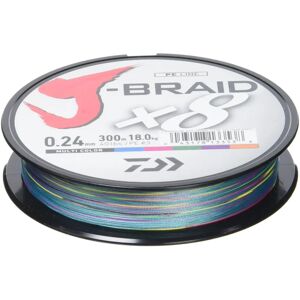 Daiwa J-Braid Multi Colored 300m - Fishing Line Daiwa J-Braid Multi Colored 300m - Fishing Line
