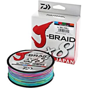 Daiwa J-Braid 8 Braided Line - Multi Col. Daiwa J-Braid 8 Braided Line - Multi Col.