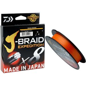 Daiwa J-Braid Expedition X8 Smash Orange - Braided Line Daiwa J-Braid Expedition X8 Smash Orange - Braided Line