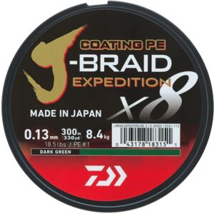 Daiwa J-Braid Expedition X8 Dark Green - Braided Fishing Line Daiwa J-Braid Expedition X8 Dark Green - Braided Fishing Line