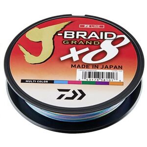 Línea trenzada Daiwa J-Braid Grand X8 - Multicolor, 0,20mm, 300m Línea trenzada Daiwa J-Braid Grand X8 - Multicolor, 0,20mm, 300m