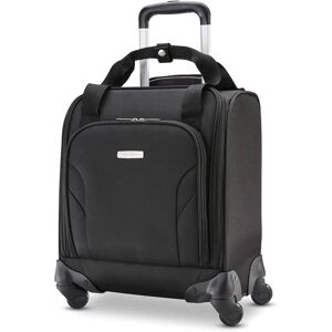 Samsonite Underseat Carry-On Spinner - USB Port - Jet Black - Carry-On Spinner Samsonite Underseat Carry-On Spinner - USB Port - Jet Black - Carry-On Spinner