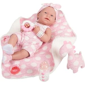 Muñeca DISFRAZZES Reborn Rosa - Cuerpo de goma suave Muñeca DISFRAZZES Reborn Rosa - Cuerpo de goma suave