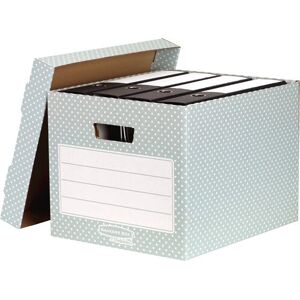 Fellowes 4481301 Storage Box - Green - Rectangular Paper Organizer Fellowes 4481301 Storage Box - Green - Rectangular Paper Organizer