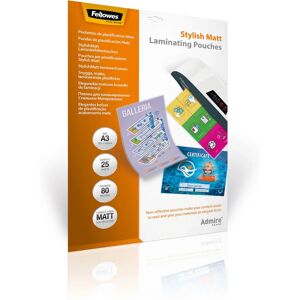 Fellowes 5602201 A3 Laminating Pouch Matte - Laminator Pouch Fellowes 5602201 A3 Laminating Pouch Matte - Laminator Pouch