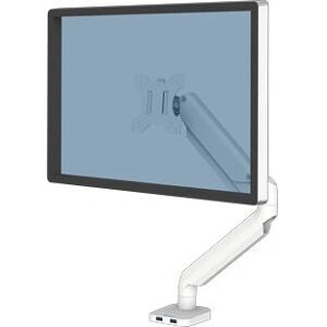 Fellowes White Monitor Mount - VESA 75x75/100x100 - Adjustable - 40 inch - 8kg Fellowes White Monitor Mount - VESA 75x75/100x100 - Adjustable - 40 inch - 8kg