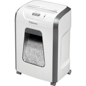 Destructeur de documents Fellowes 15C coupe croisée - 19L - Blanc - Publicité Destructeur de documents Fellowes 15C coupe croisée - 19L - Blanc - Publicité