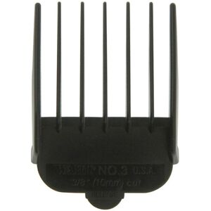 Wahl Moser Haircutting Comb - 10mm Black - Haircutting Comb Wahl Moser 3/8" No3 (10 mm) Wahl Moser Haircutting Comb - 10mm Black - Haircutting Comb Wahl Moser 3/8" No3 (10 mm)