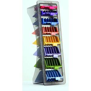 Set de accesorios para corte de cabello Wahl - 8 peines codificados por color Set de accesorios para corte de cabello Wahl - 8 peines codificados por color