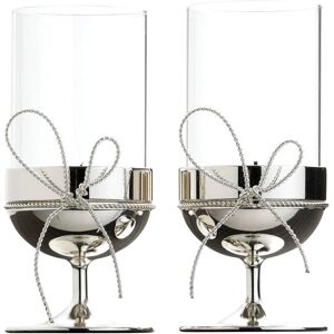 Vera Wang Love Knots Tealight Holders - Set of 2 Vera Wang Love Knots Tealight Holders - Set of 2