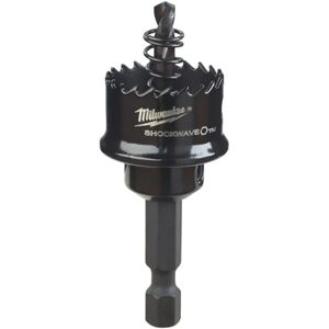 Milwaukee Shockwave 22mm Cobalt Hole Saw - Impact Ready Milwaukee Shockwave 22mm Cobalt Hole Saw - Impact Ready