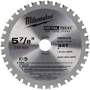 Tarcza do piły kołowej Milwaukee 150mm - Metal - 34 zęby Tarcza do piły kołowej Milwaukee 150mm - Metal - 34 zęby