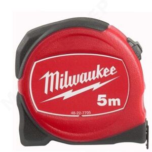 Milwaukee 5m Slim Tape Measure - Construction Tool Milwaukee 5m Slim Tape Measure - Construction Tool