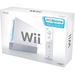 Nintendo Wii White Console with Wii Sports Nintendo Wii White Console with Wii Sports