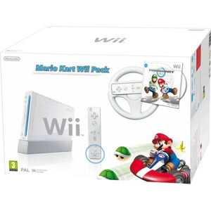 Nintendo Wii - White - Mario Kart - Game Console Nintendo Wii - White - Mario Kart - Game Console