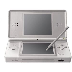 Nintendo DS Lite Silver - Bärbar Spelkonsol med Dubbla Skärmar Nintendo DS Lite Silver - Bärbar Spelkonsol med Dubbla Skärmar