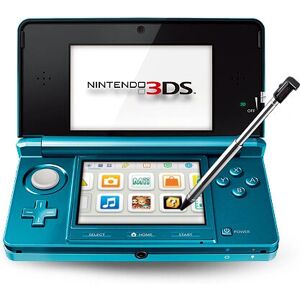 Nintendo 3DS Aqua Blue Portable Gaming Console - Gaming Console Nintendo 3DS Aqua Blue Portable Gaming Console - Gaming Console