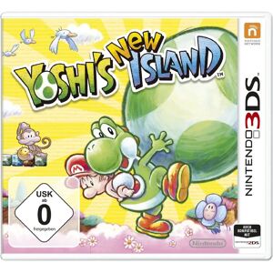Nintendo Yoshi's New Island - Abenteuer, 3DS, Klassischer Stil - Videospiel Nintendo Yoshi's New Island - Abenteuer, 3DS, Klassischer Stil - Videospiel